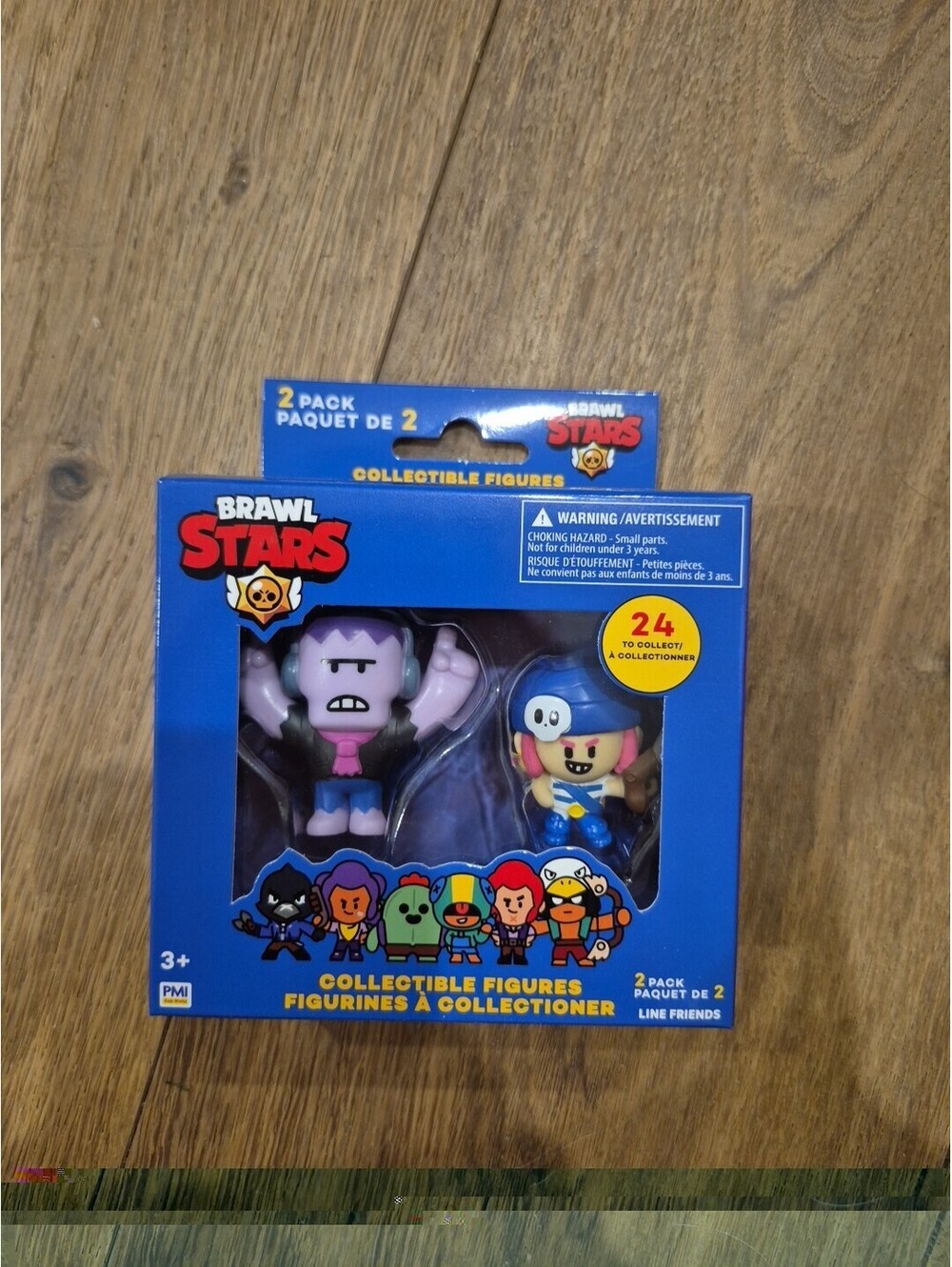 BRAWL STARS COLLECTIBLE FIGURES 2-PACK | FRANK + PENNY NEW SEALED